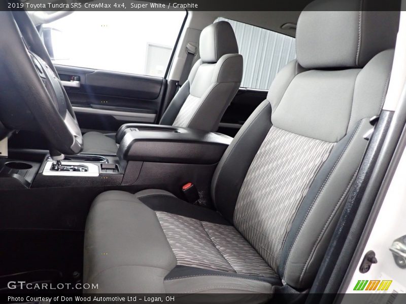 Super White / Graphite 2019 Toyota Tundra SR5 CrewMax 4x4