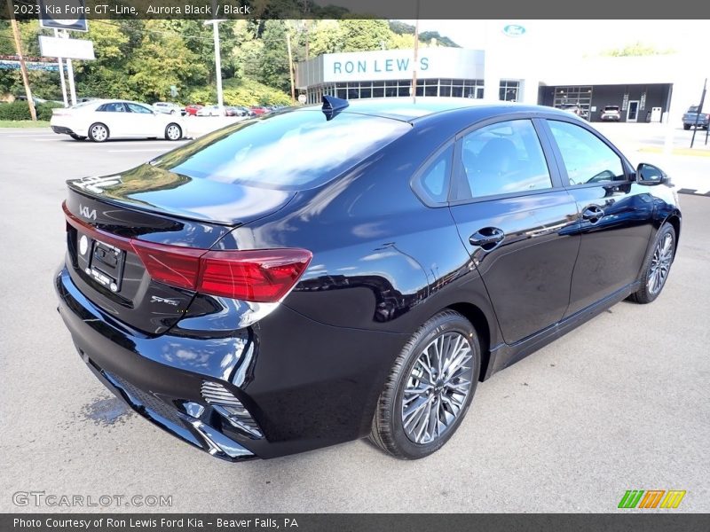 Aurora Black / Black 2023 Kia Forte GT-Line