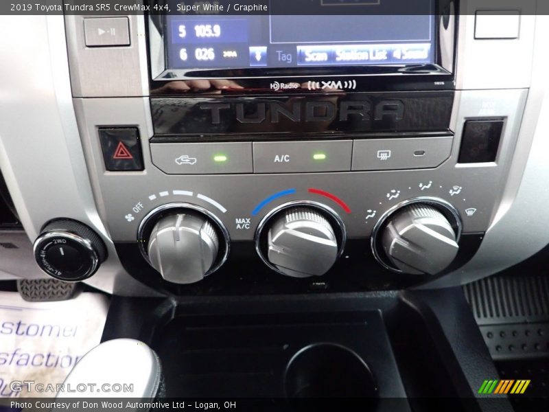 Super White / Graphite 2019 Toyota Tundra SR5 CrewMax 4x4