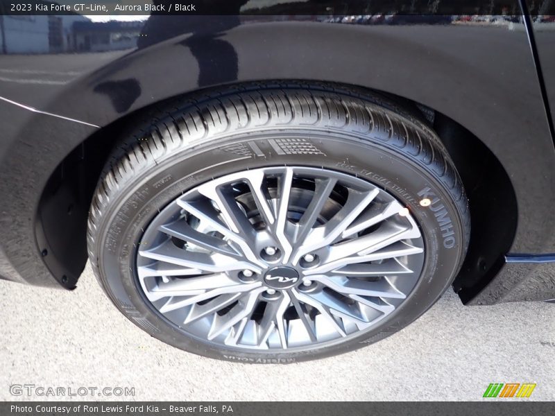 Aurora Black / Black 2023 Kia Forte GT-Line