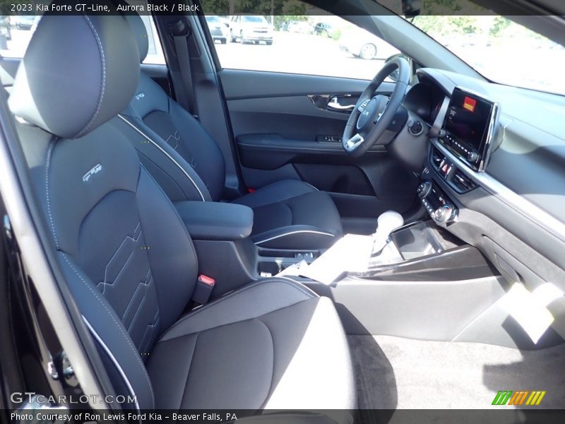 Aurora Black / Black 2023 Kia Forte GT-Line