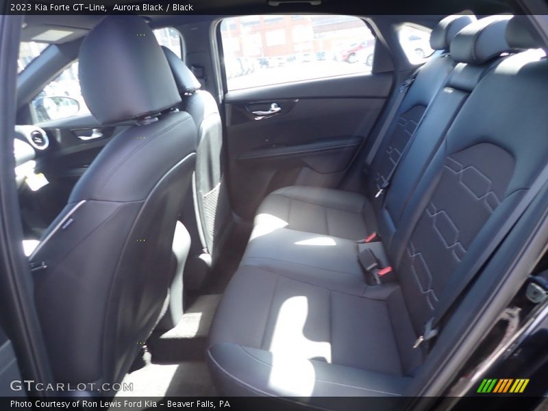 Aurora Black / Black 2023 Kia Forte GT-Line