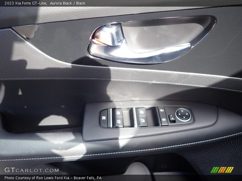 Aurora Black / Black 2023 Kia Forte GT-Line