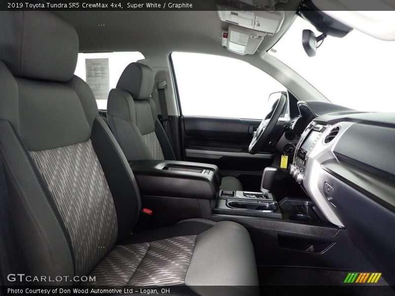 Super White / Graphite 2019 Toyota Tundra SR5 CrewMax 4x4