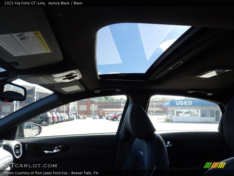 Aurora Black / Black 2023 Kia Forte GT-Line