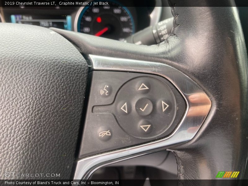 Graphite Metallic / Jet Black 2019 Chevrolet Traverse LT