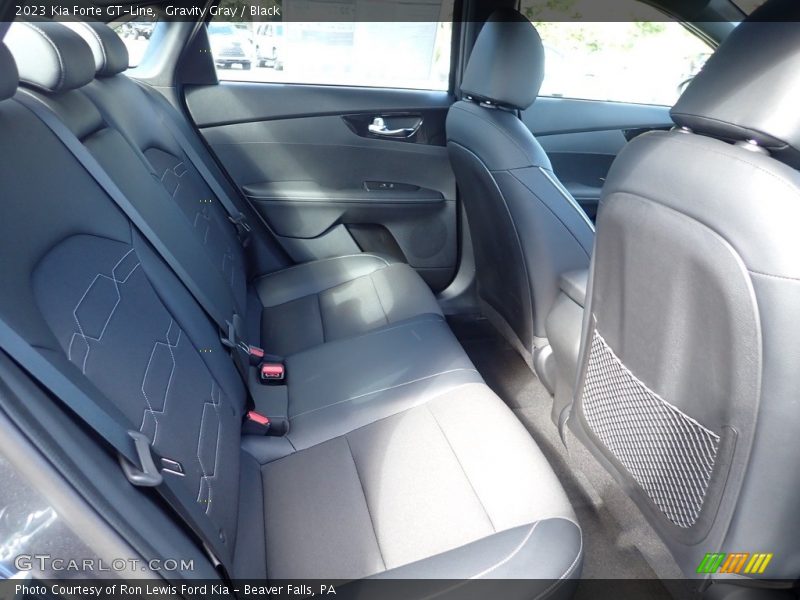 Gravity Gray / Black 2023 Kia Forte GT-Line