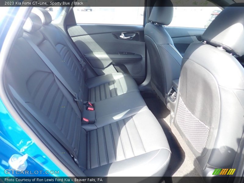 Sporty Blue / Black 2023 Kia Forte GT-Line