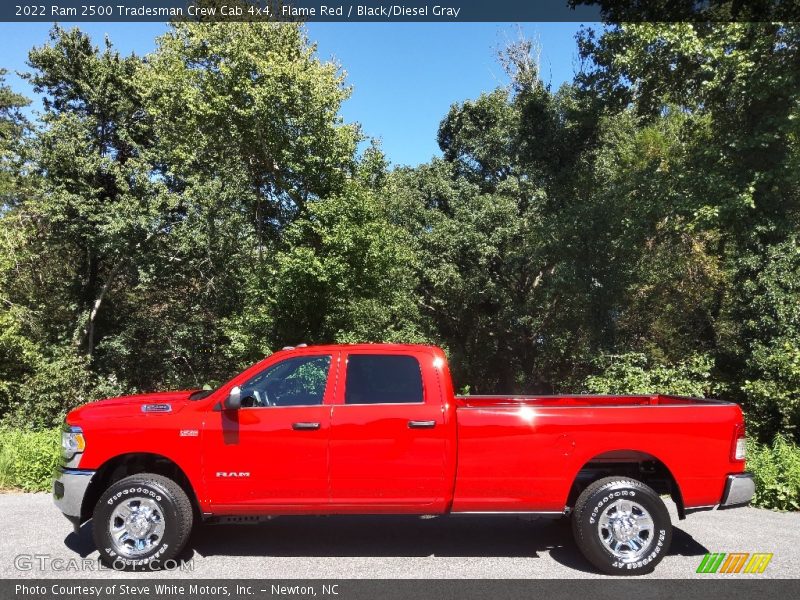Flame Red / Black/Diesel Gray 2022 Ram 2500 Tradesman Crew Cab 4x4