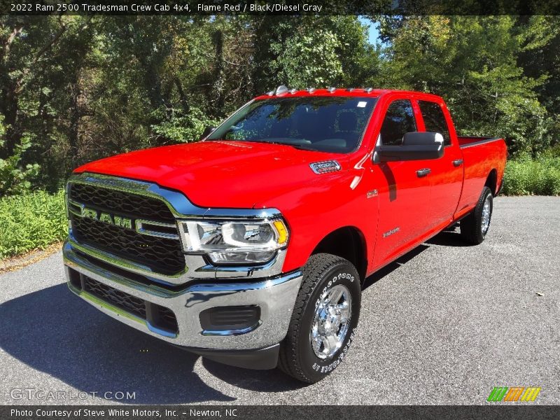 Flame Red / Black/Diesel Gray 2022 Ram 2500 Tradesman Crew Cab 4x4