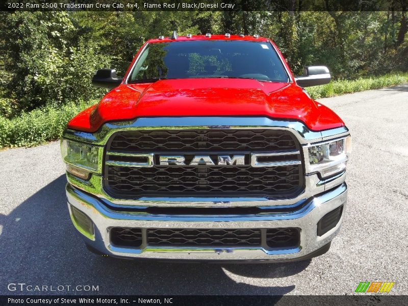Flame Red / Black/Diesel Gray 2022 Ram 2500 Tradesman Crew Cab 4x4