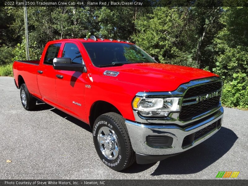 Flame Red / Black/Diesel Gray 2022 Ram 2500 Tradesman Crew Cab 4x4