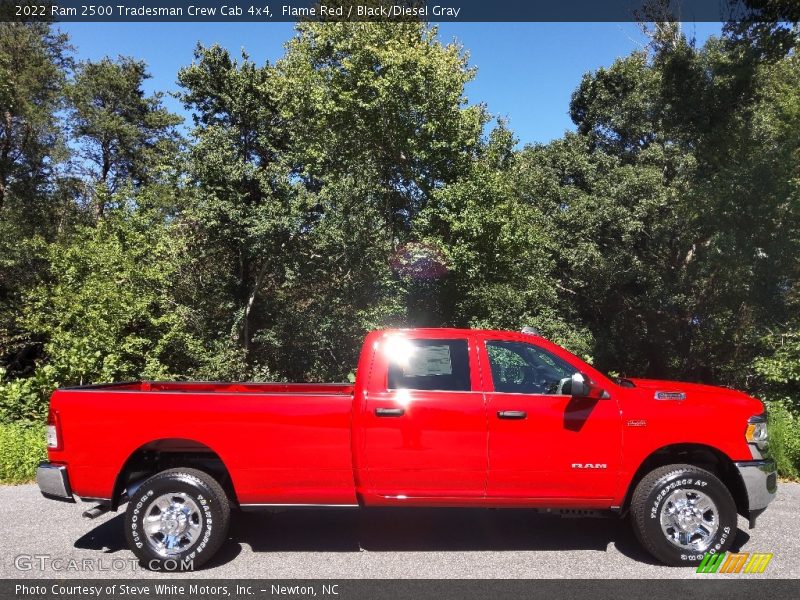 Flame Red / Black/Diesel Gray 2022 Ram 2500 Tradesman Crew Cab 4x4