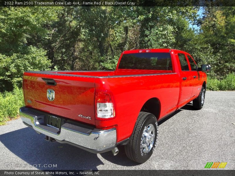 Flame Red / Black/Diesel Gray 2022 Ram 2500 Tradesman Crew Cab 4x4