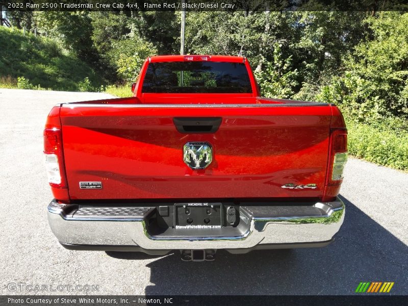 Flame Red / Black/Diesel Gray 2022 Ram 2500 Tradesman Crew Cab 4x4