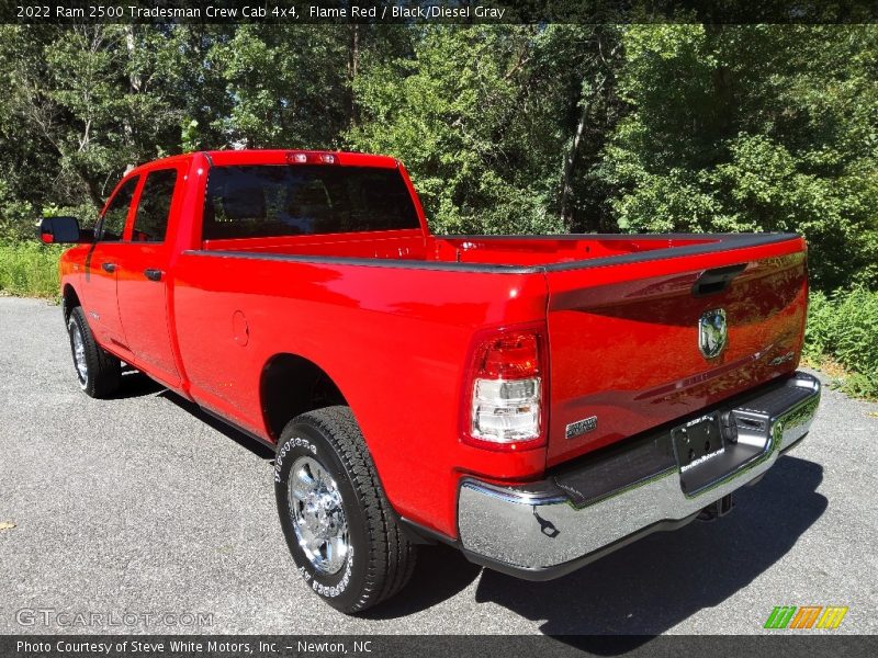 Flame Red / Black/Diesel Gray 2022 Ram 2500 Tradesman Crew Cab 4x4