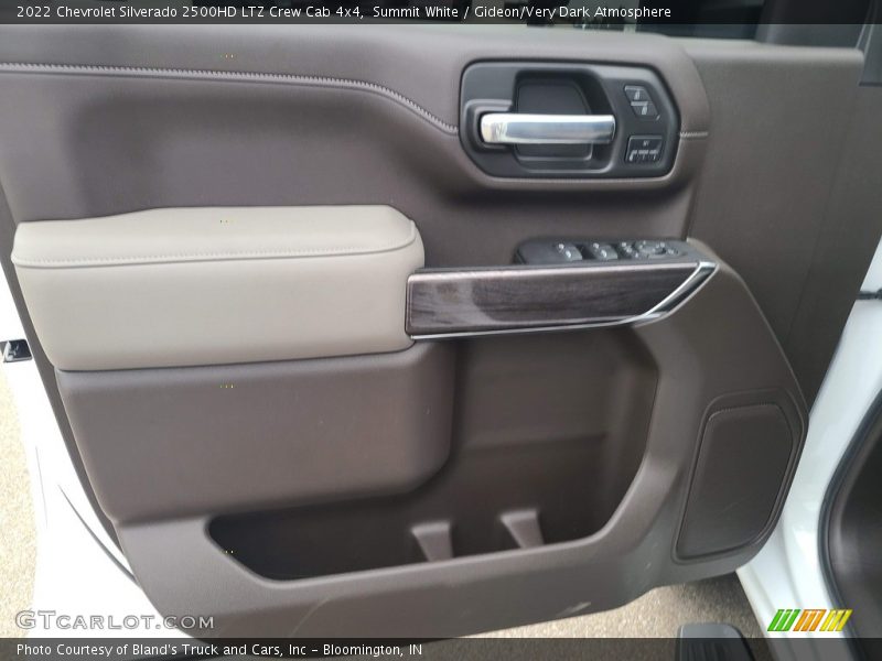 Summit White / Gideon/Very Dark Atmosphere 2022 Chevrolet Silverado 2500HD LTZ Crew Cab 4x4