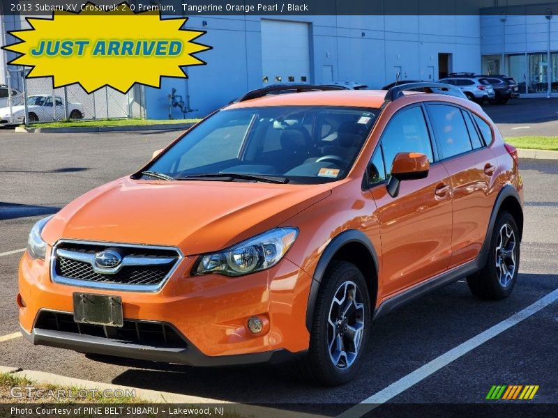 Tangerine Orange Pearl / Black 2013 Subaru XV Crosstrek 2.0 Premium