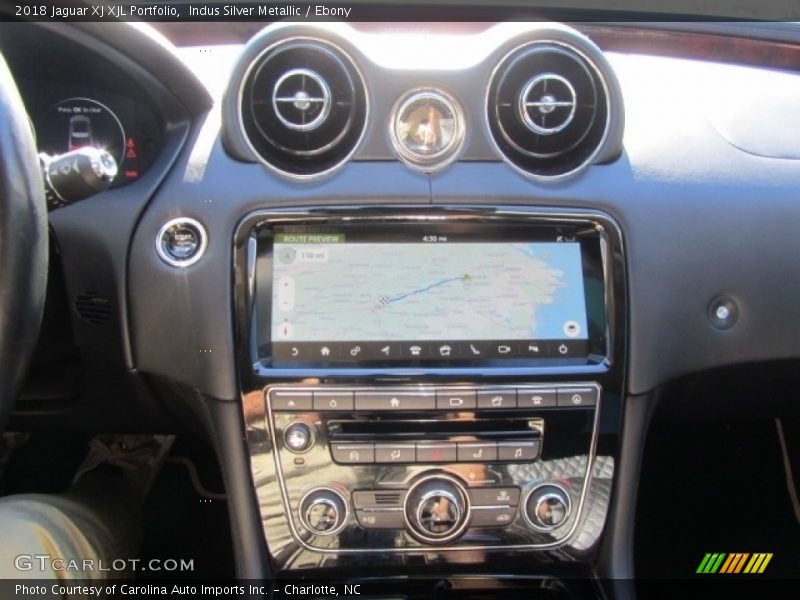 Indus Silver Metallic / Ebony 2018 Jaguar XJ XJL Portfolio