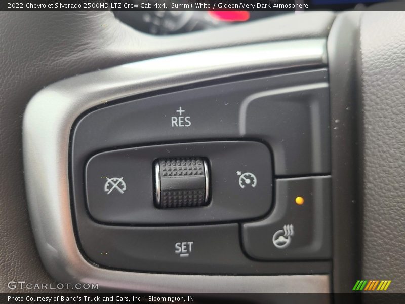 Summit White / Gideon/Very Dark Atmosphere 2022 Chevrolet Silverado 2500HD LTZ Crew Cab 4x4