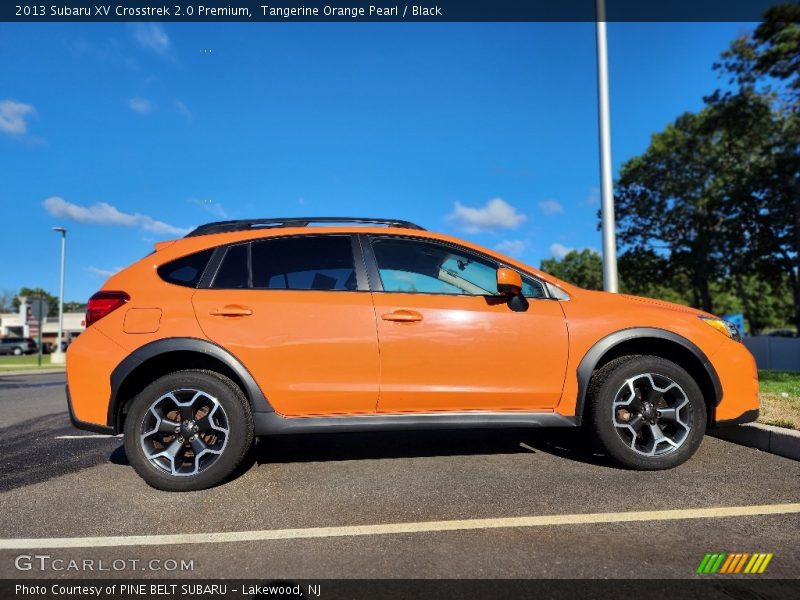 Tangerine Orange Pearl / Black 2013 Subaru XV Crosstrek 2.0 Premium