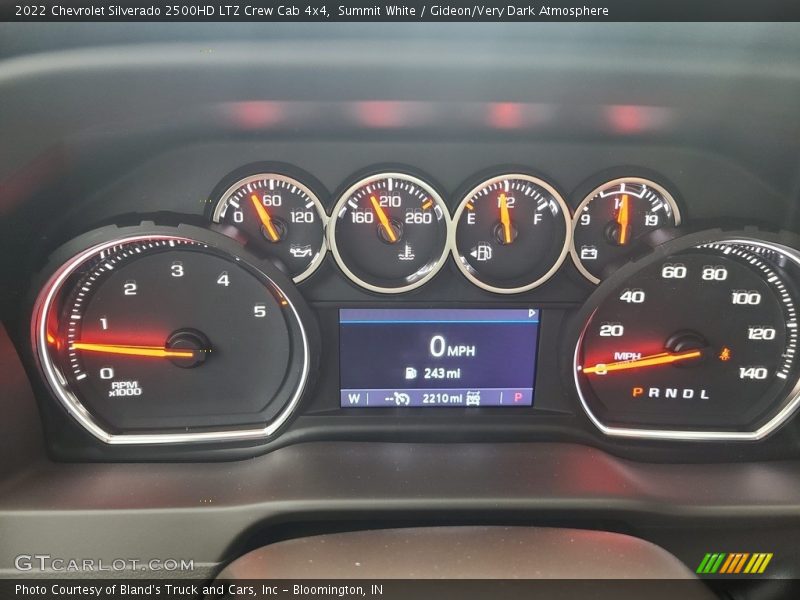 Summit White / Gideon/Very Dark Atmosphere 2022 Chevrolet Silverado 2500HD LTZ Crew Cab 4x4