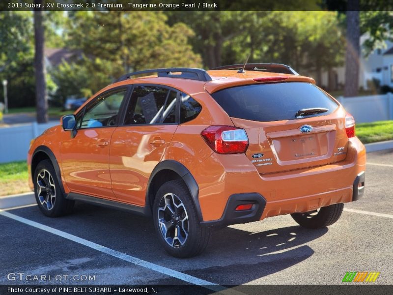 Tangerine Orange Pearl / Black 2013 Subaru XV Crosstrek 2.0 Premium