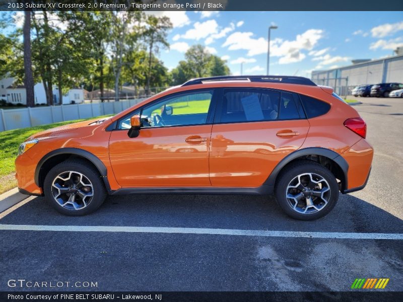 Tangerine Orange Pearl / Black 2013 Subaru XV Crosstrek 2.0 Premium