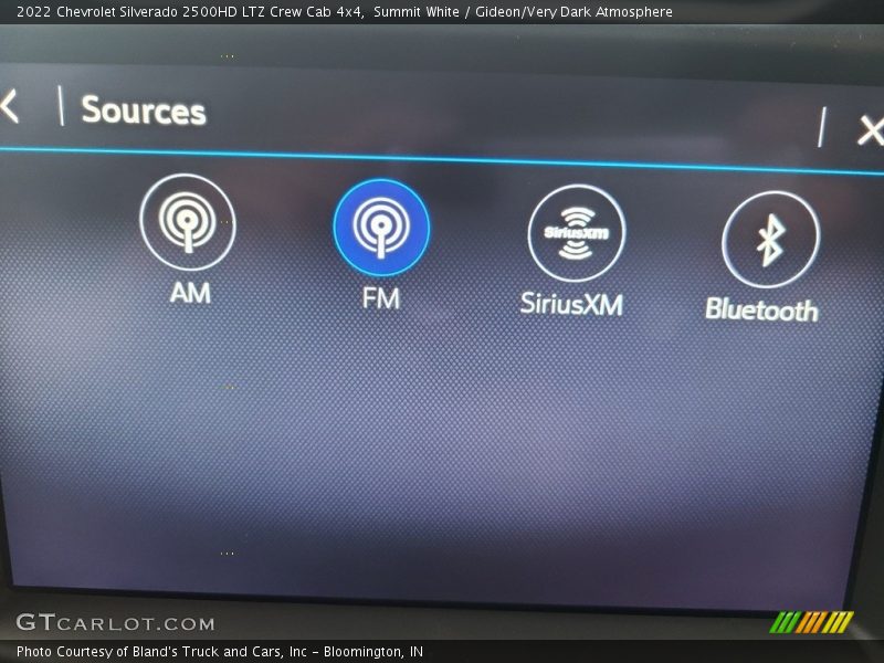 Summit White / Gideon/Very Dark Atmosphere 2022 Chevrolet Silverado 2500HD LTZ Crew Cab 4x4