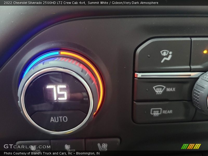 Summit White / Gideon/Very Dark Atmosphere 2022 Chevrolet Silverado 2500HD LTZ Crew Cab 4x4