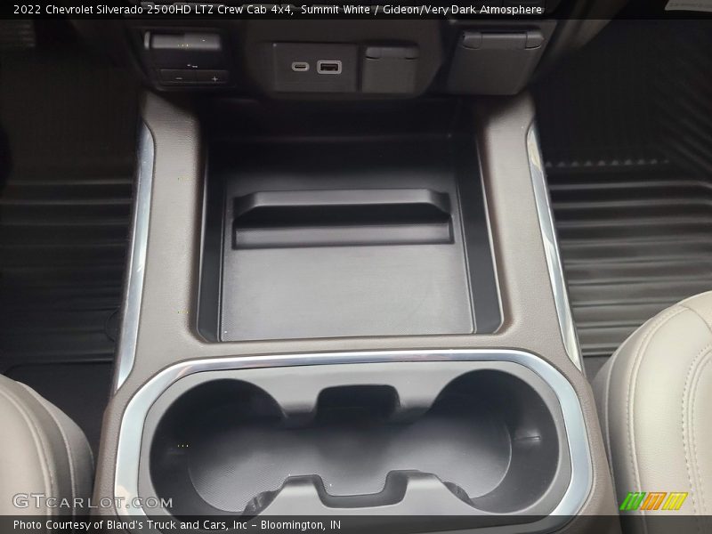 Summit White / Gideon/Very Dark Atmosphere 2022 Chevrolet Silverado 2500HD LTZ Crew Cab 4x4