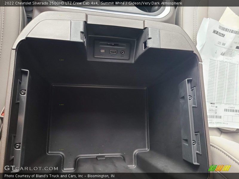Summit White / Gideon/Very Dark Atmosphere 2022 Chevrolet Silverado 2500HD LTZ Crew Cab 4x4