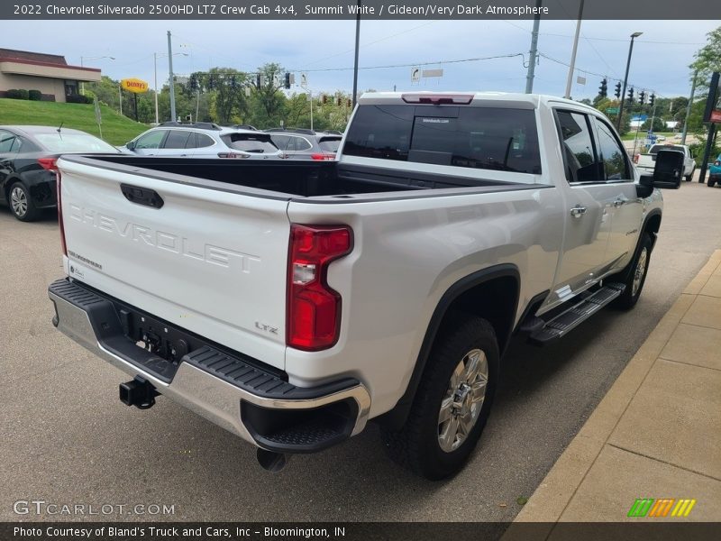 Summit White / Gideon/Very Dark Atmosphere 2022 Chevrolet Silverado 2500HD LTZ Crew Cab 4x4
