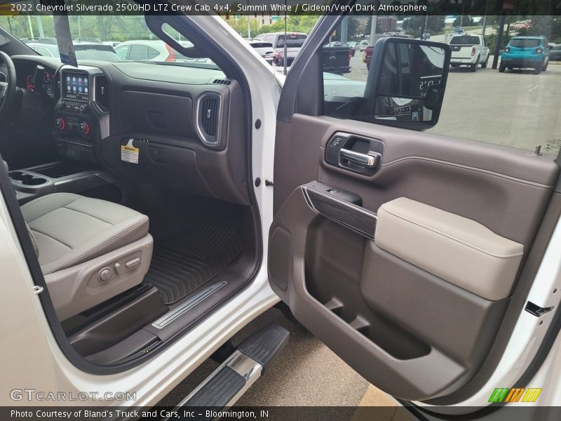 Summit White / Gideon/Very Dark Atmosphere 2022 Chevrolet Silverado 2500HD LTZ Crew Cab 4x4