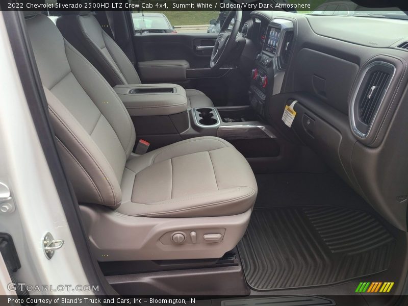 Summit White / Gideon/Very Dark Atmosphere 2022 Chevrolet Silverado 2500HD LTZ Crew Cab 4x4