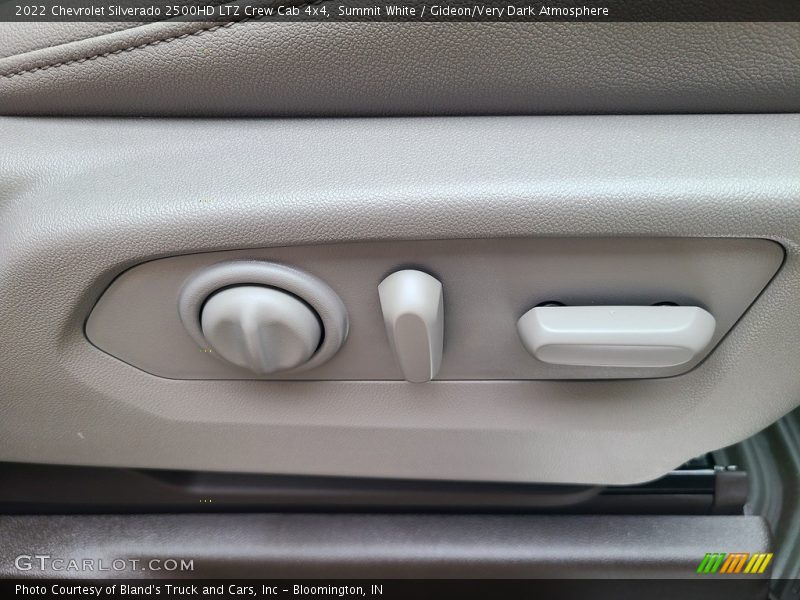Summit White / Gideon/Very Dark Atmosphere 2022 Chevrolet Silverado 2500HD LTZ Crew Cab 4x4