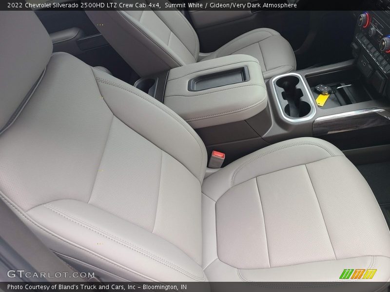 Summit White / Gideon/Very Dark Atmosphere 2022 Chevrolet Silverado 2500HD LTZ Crew Cab 4x4