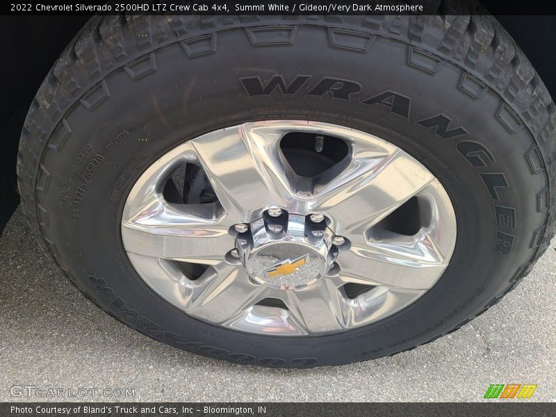 Summit White / Gideon/Very Dark Atmosphere 2022 Chevrolet Silverado 2500HD LTZ Crew Cab 4x4