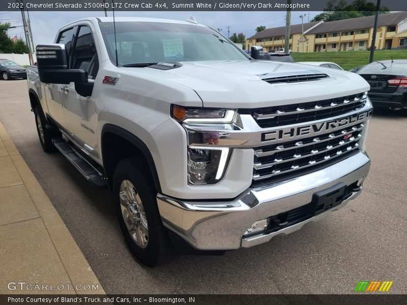 Summit White / Gideon/Very Dark Atmosphere 2022 Chevrolet Silverado 2500HD LTZ Crew Cab 4x4