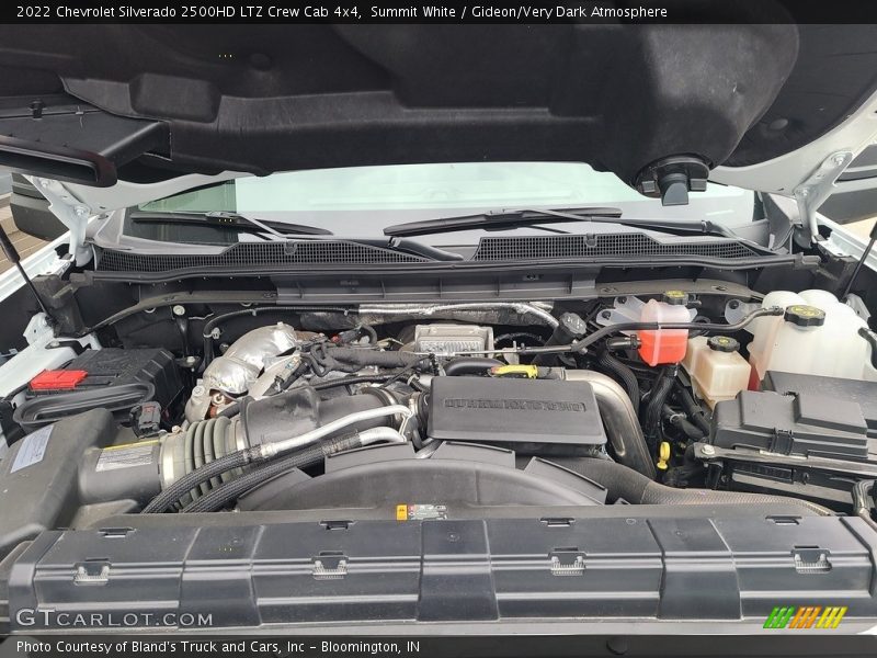 Summit White / Gideon/Very Dark Atmosphere 2022 Chevrolet Silverado 2500HD LTZ Crew Cab 4x4
