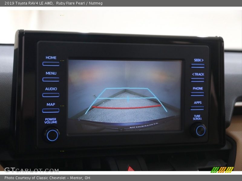 Ruby Flare Pearl / Nutmeg 2019 Toyota RAV4 LE AWD