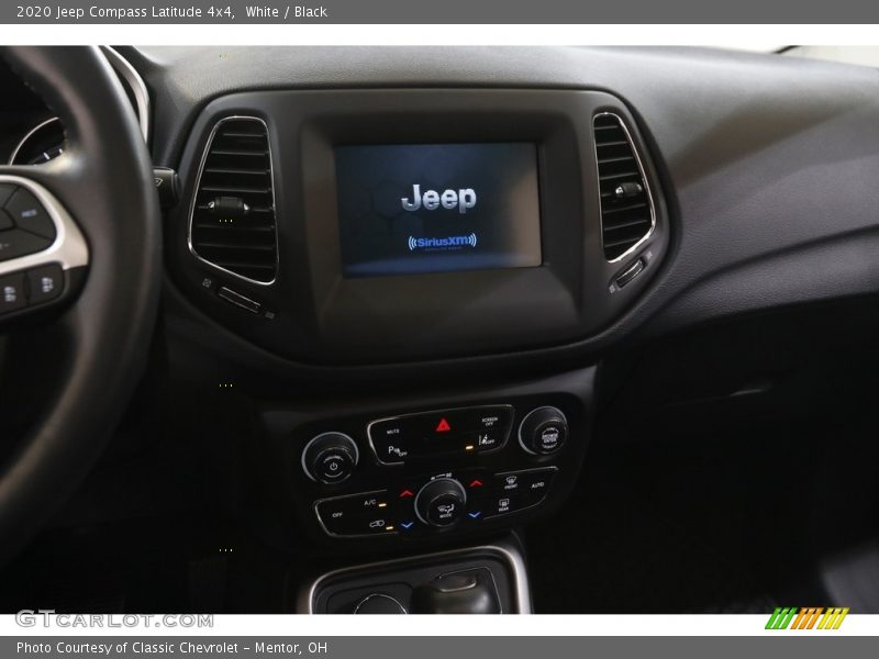 White / Black 2020 Jeep Compass Latitude 4x4