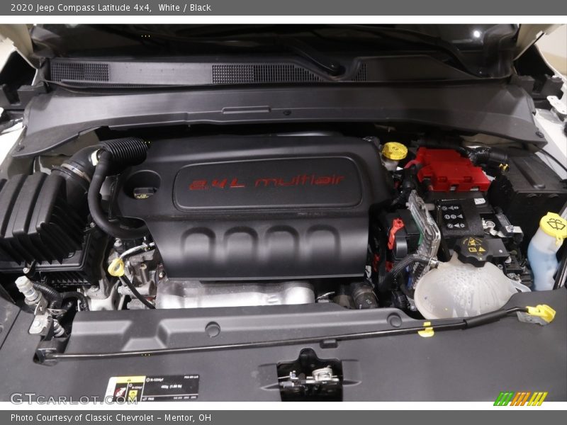 White / Black 2020 Jeep Compass Latitude 4x4
