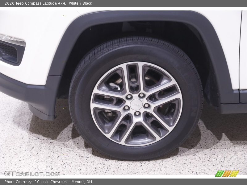 White / Black 2020 Jeep Compass Latitude 4x4