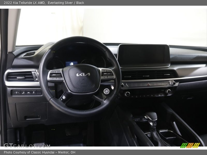 Everlasting Silver / Black 2022 Kia Telluride LX AWD