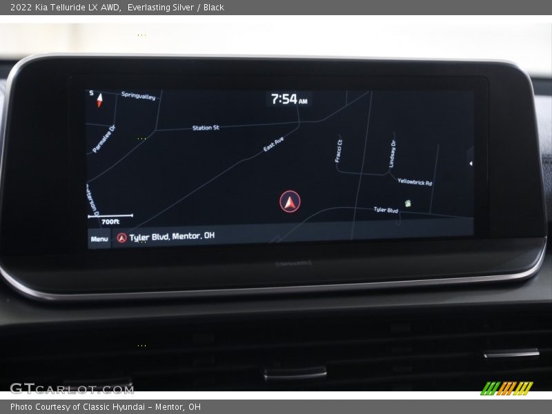 Everlasting Silver / Black 2022 Kia Telluride LX AWD