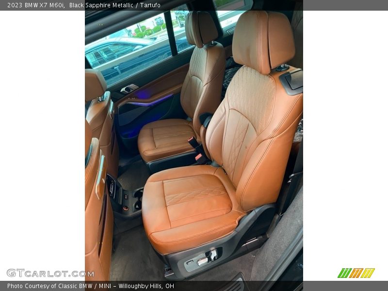 Rear Seat of 2023 X7 M60i