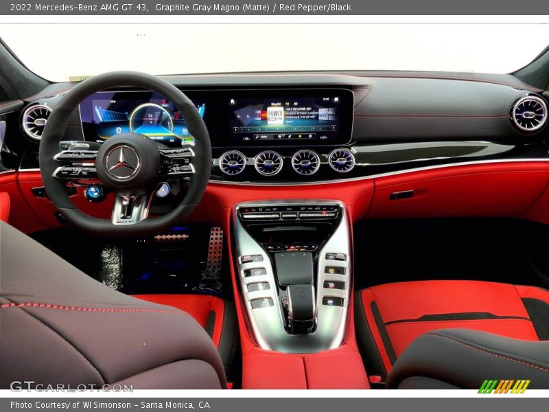 Dashboard of 2022 AMG GT 43