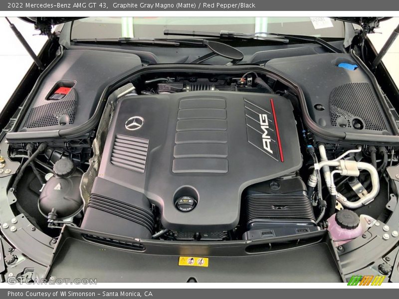  2022 AMG GT 43 Engine - 3.0 Liter AMG Twin-Scroll Turbocharged DOHC 24-Valve VVT Inline 6 Cylinder