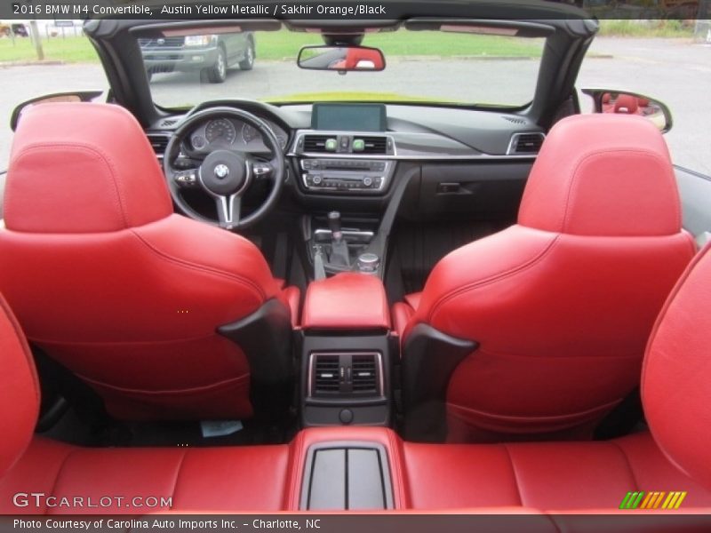 Rear Seat of 2016 M4 Convertible